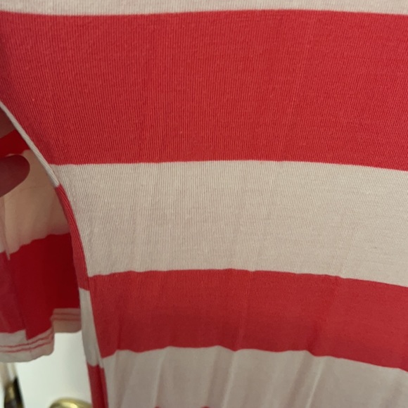 The Zig Zag Stripe pink & white striped tunic/top - Picture 5 of 11